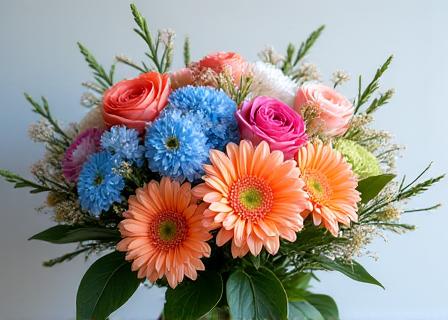 Blomsterbukett från Fjord Bloom